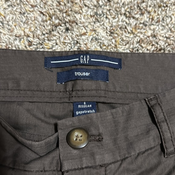 Brown GAP Wide Leg Trouser Size 6 - Picture 4 of 9